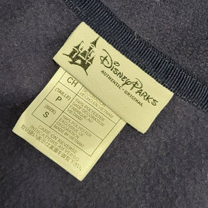 Disney Parks Navy Blue Y2k Fleece Gilet Uk Women's Size Small