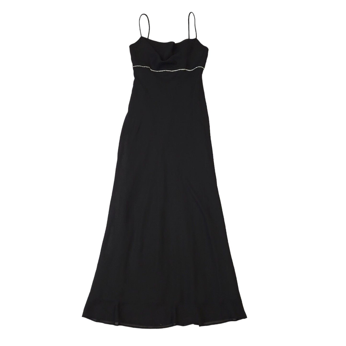Debut Vintage Y2K Grey  A-Line Dress Uk Women's Size 10 W28