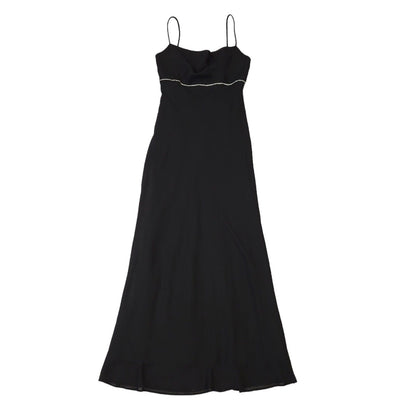 Debut Vintage Y2K Grey  A-Line Dress Uk Women's Size 10 W28