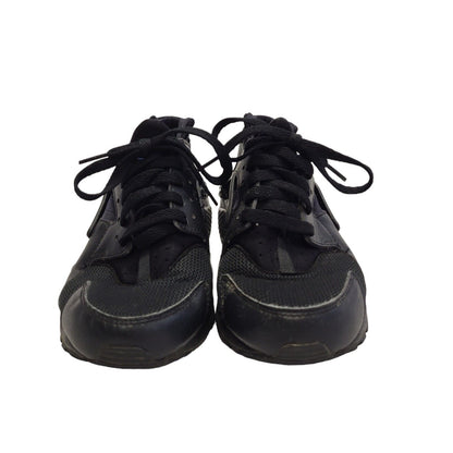 Nike Hurachi Black Lace-up Sports Casual Trainers Uk Boy's Size 6