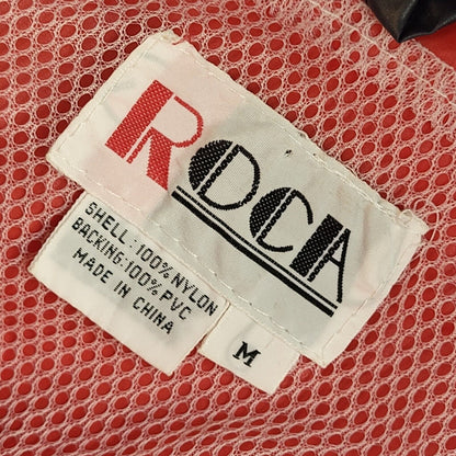 Roca Red & Blue 90s Pullover Windbreaker Jacket Uk Men's Size Medium