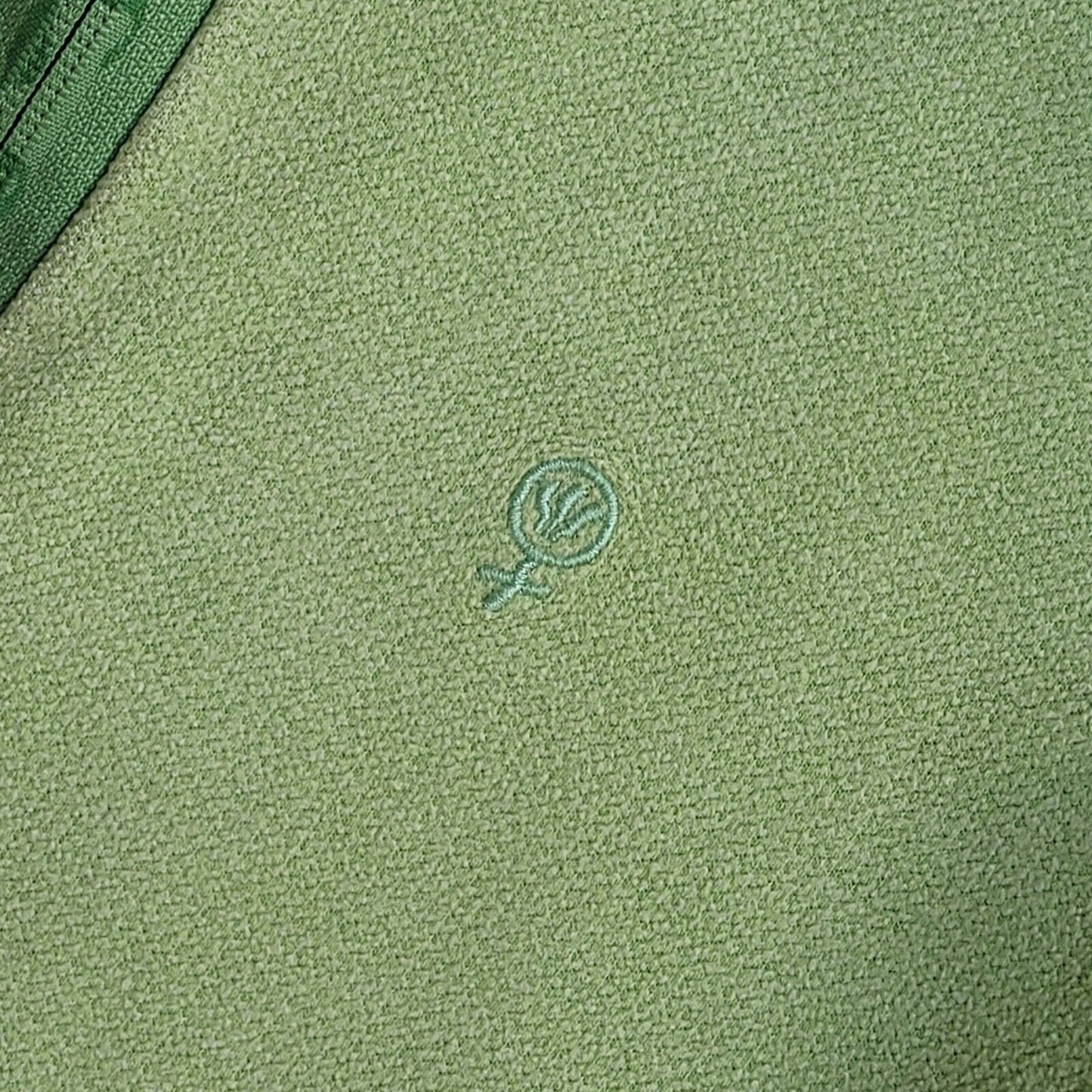 Fat Face Green 1/4 Zip Vintage 90's Sweatshirt UK Women's 14