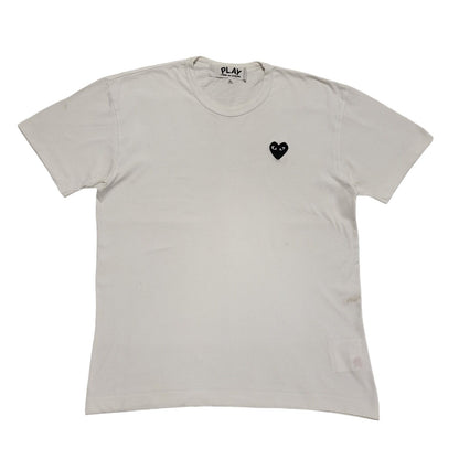 Play Vintage 80's White Single Stitch Short Sleeve T-Shirt Men's XL