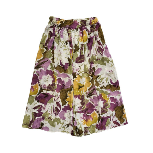 St Michael Vintage 80's Multicoloured Floral Culottes Womens UK Size 14 W32