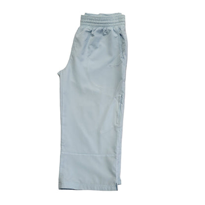 Reebok Vintage Y2K Blue 3/4 Length Tracksuit Pants Womens UK 14 W32 L20