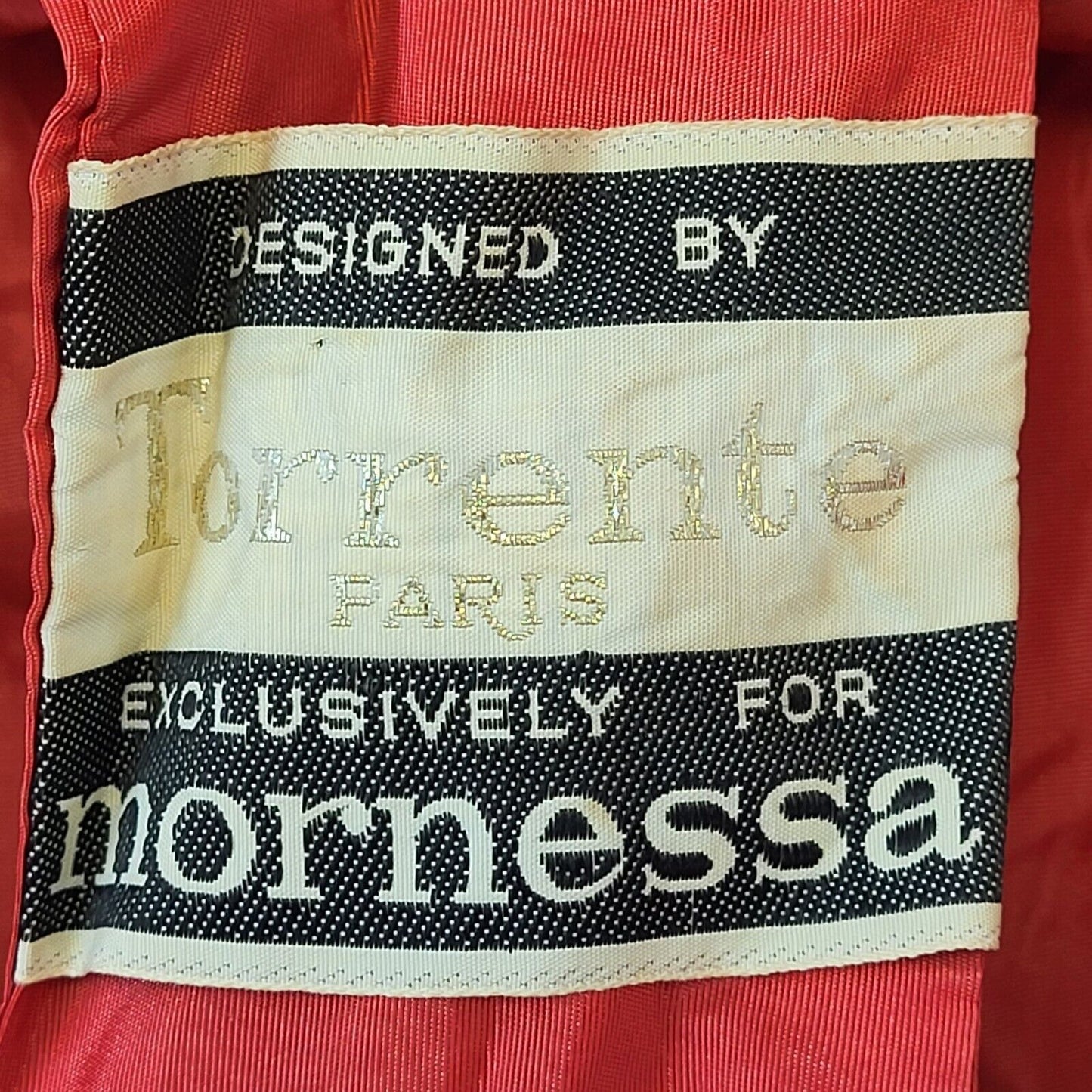 Torrente 60's Vintage Pink Button Up Collared Coat Women UK 12 EU 40