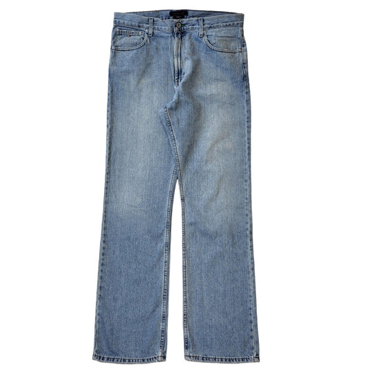 Tommy Hilfiger Y2K Blue Straight Denim Jeans Men's Size L W34 L35