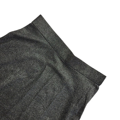 Richard Shops 70s Black & Silver Sparkly Long Maxi Skirt Women's UK 8 W26