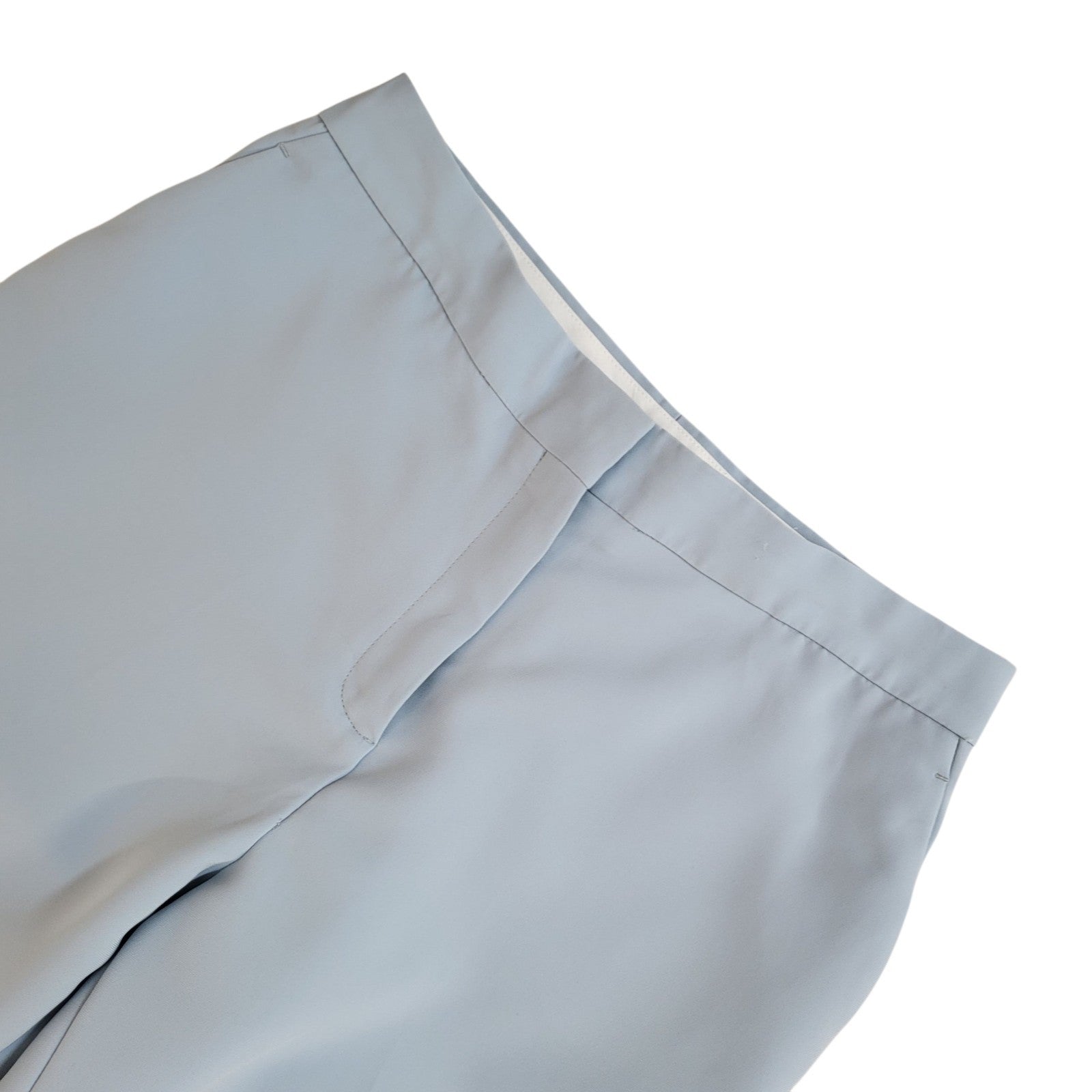 Reiss Dress Trousers Blue Tapered Leg Uk Women's XL 14 W32 L28 Bnwt
