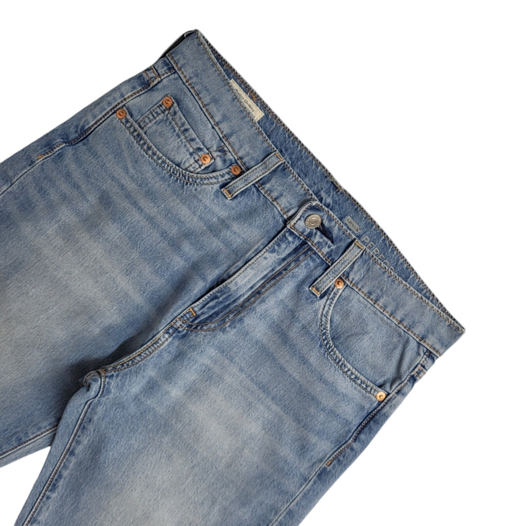 Levi's 510 Performance Light Blue Tapered Denim Jeans Women's UK 12 W30 L30