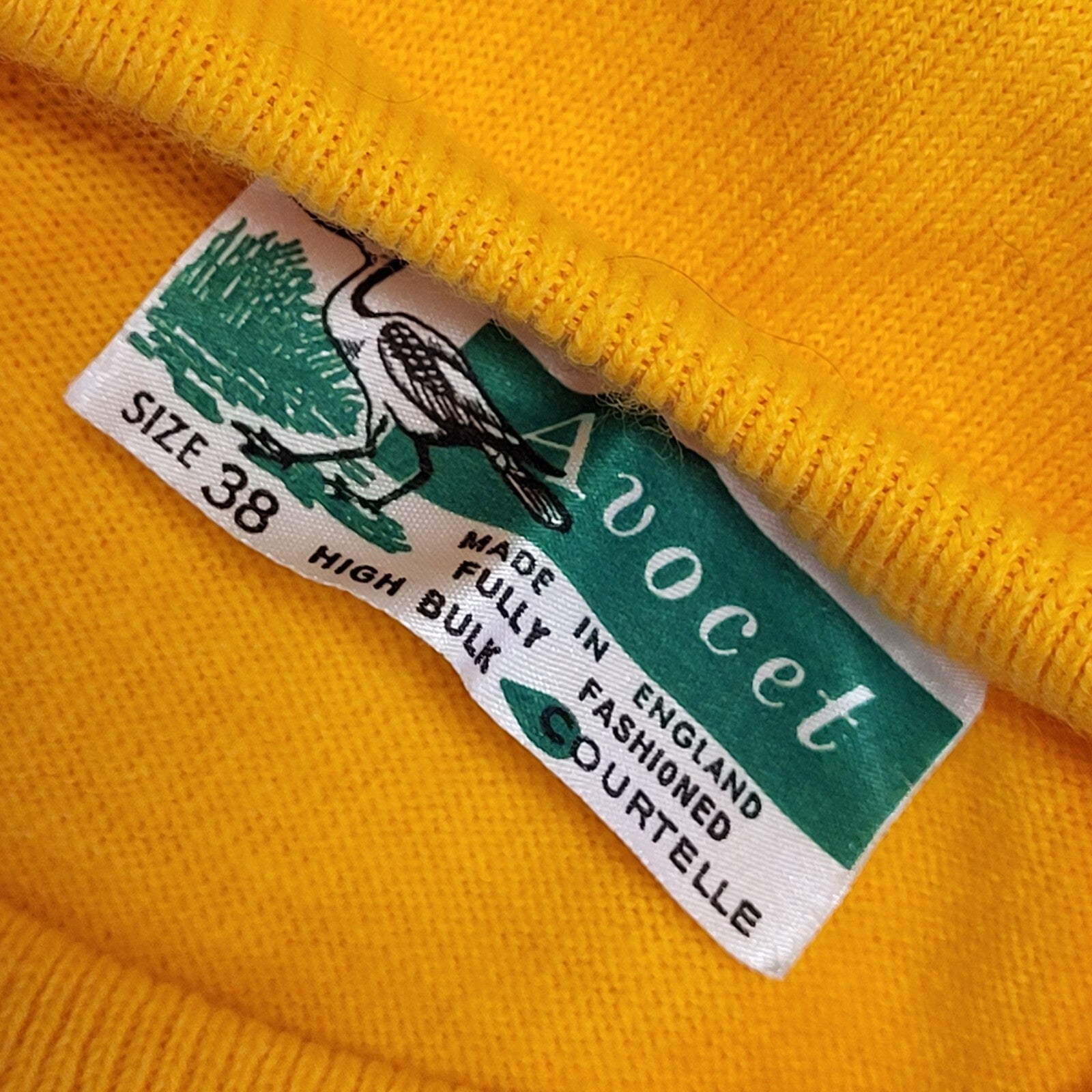Aocet Vintage 80s Orange Round Neck T Shirt Uk Women's Size 10