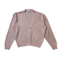 St Michael 90s Vintage Pink Argyle Button Cardigan Women's Size 12 Eu 40