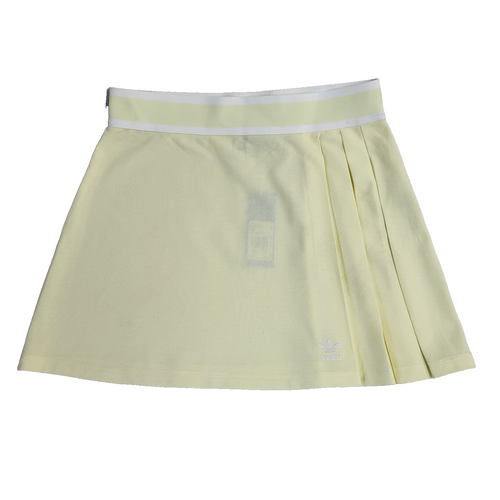 Adidas Skirt Yellow Y2K Short Tennis Sports Uk Bnwt Women's Size 14 W32
