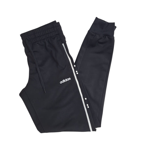 Adidas Vintage Y2K Black Tracksuit Bottoms Uk Women's Size S 8-10 W26-28 L30