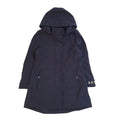 DKNY Vintage Y2k Navy Blue Hooded Rain Coat Women's UK M