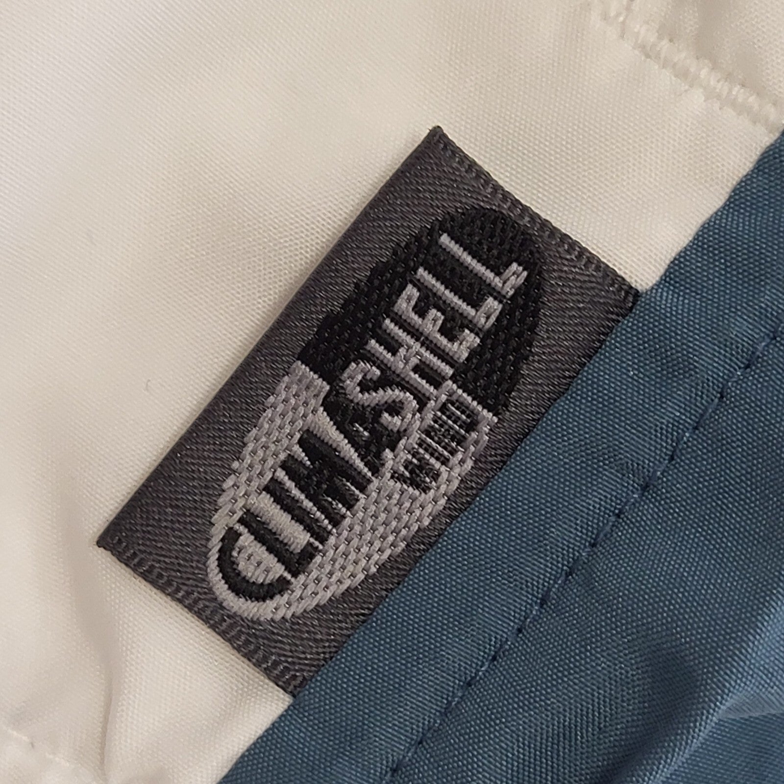Adidas Clima Shell Vintage 90s White Blue Sports Track Jacket Uk Men's Size L