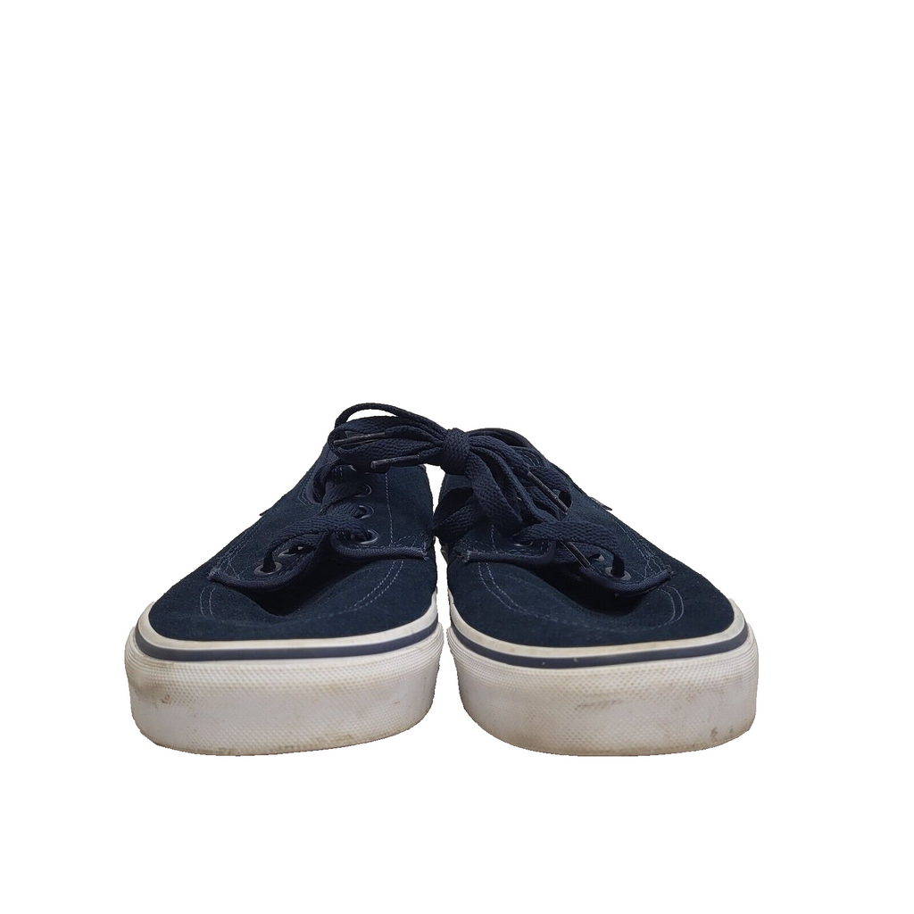 Vans Off The Wall Blue Suede Sneaker Trainers Men's Trainers Uk 7