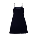 90s Vintage New Look Navy Evening Strappy Pencil Dress Women's Size 12
