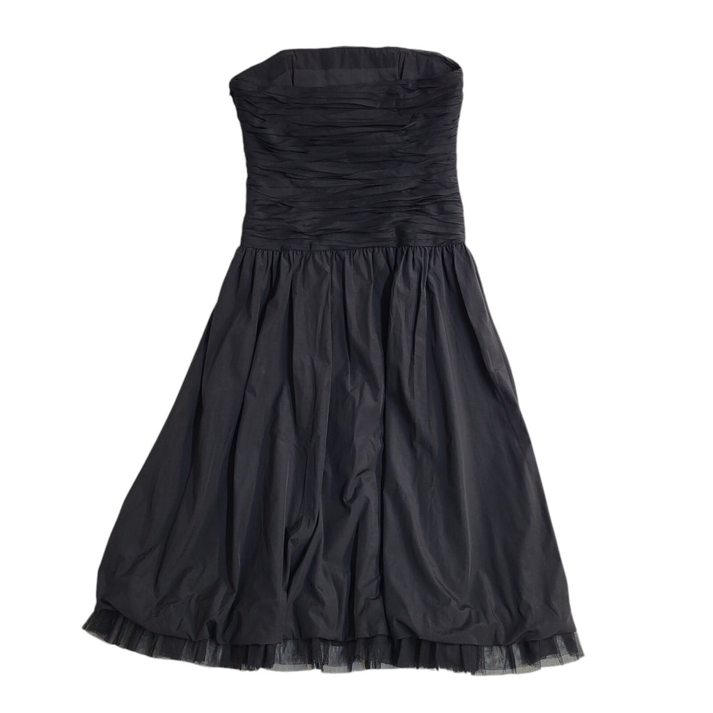 Whistles Vintage 90s Black Sleeveless Dress Uk Women's Size 12
