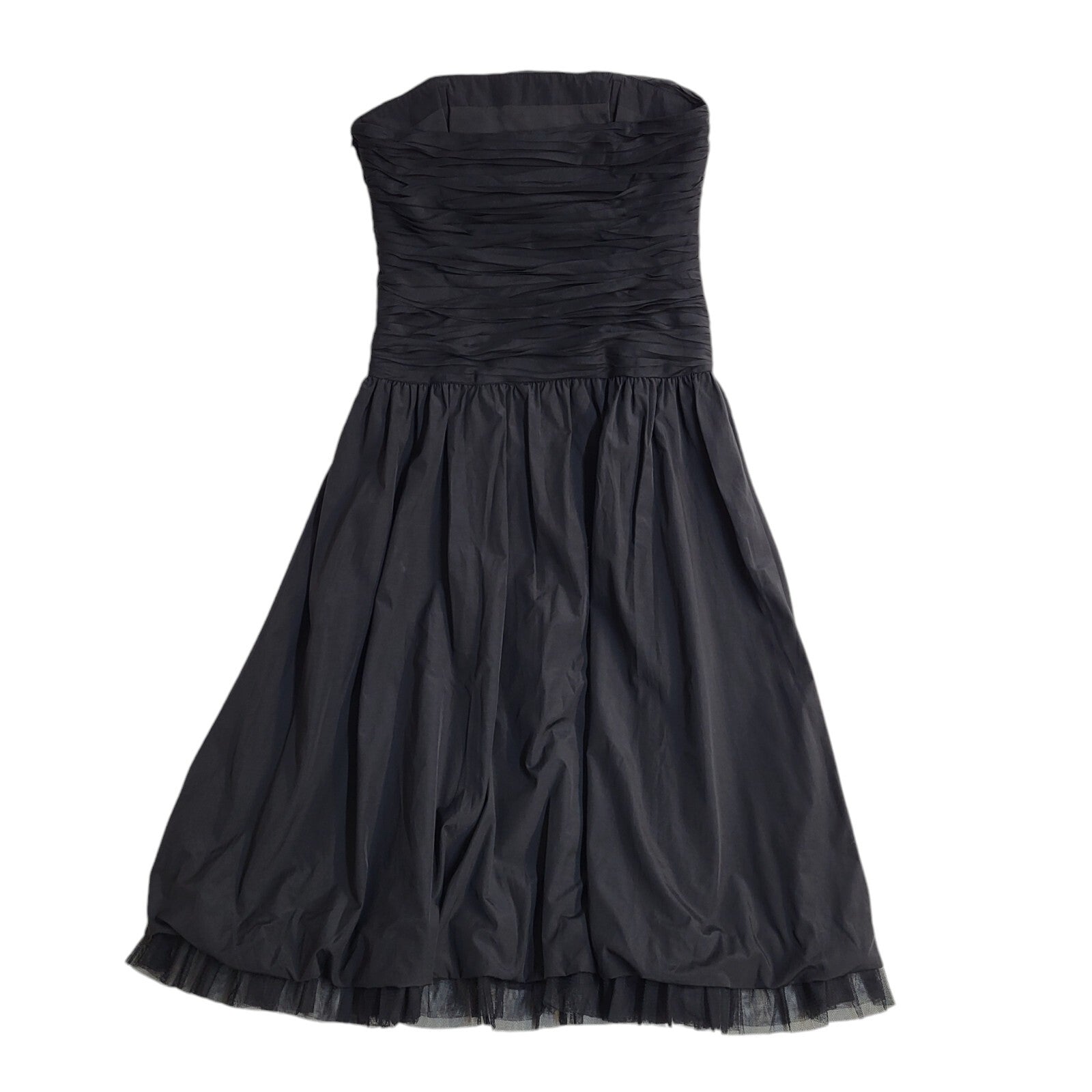 Whistles Vintage 90s Black Sleeveless Dress Uk Women's Size 12