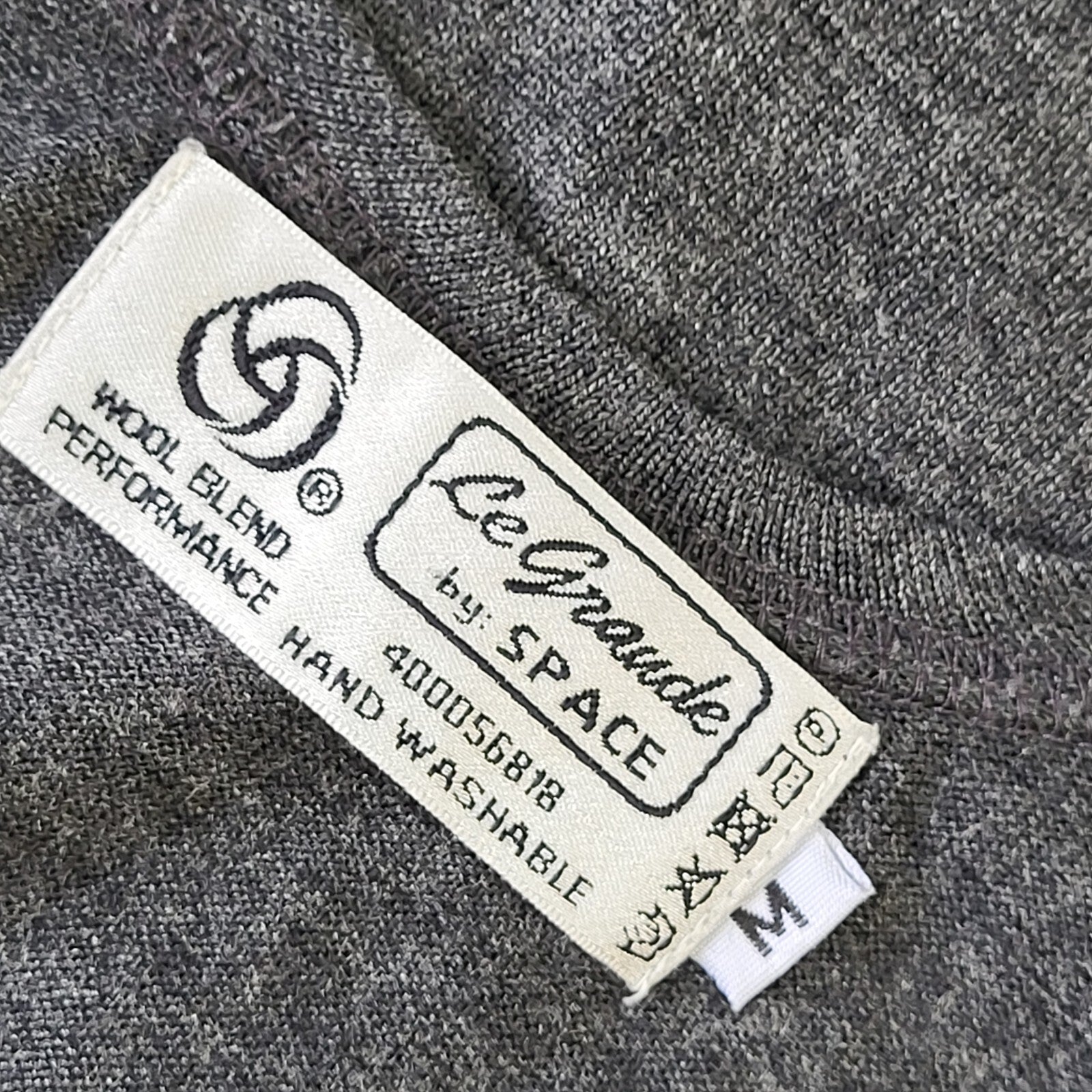 Le Grande Vintage 90's Grey Jumper UK Women's Size Medium