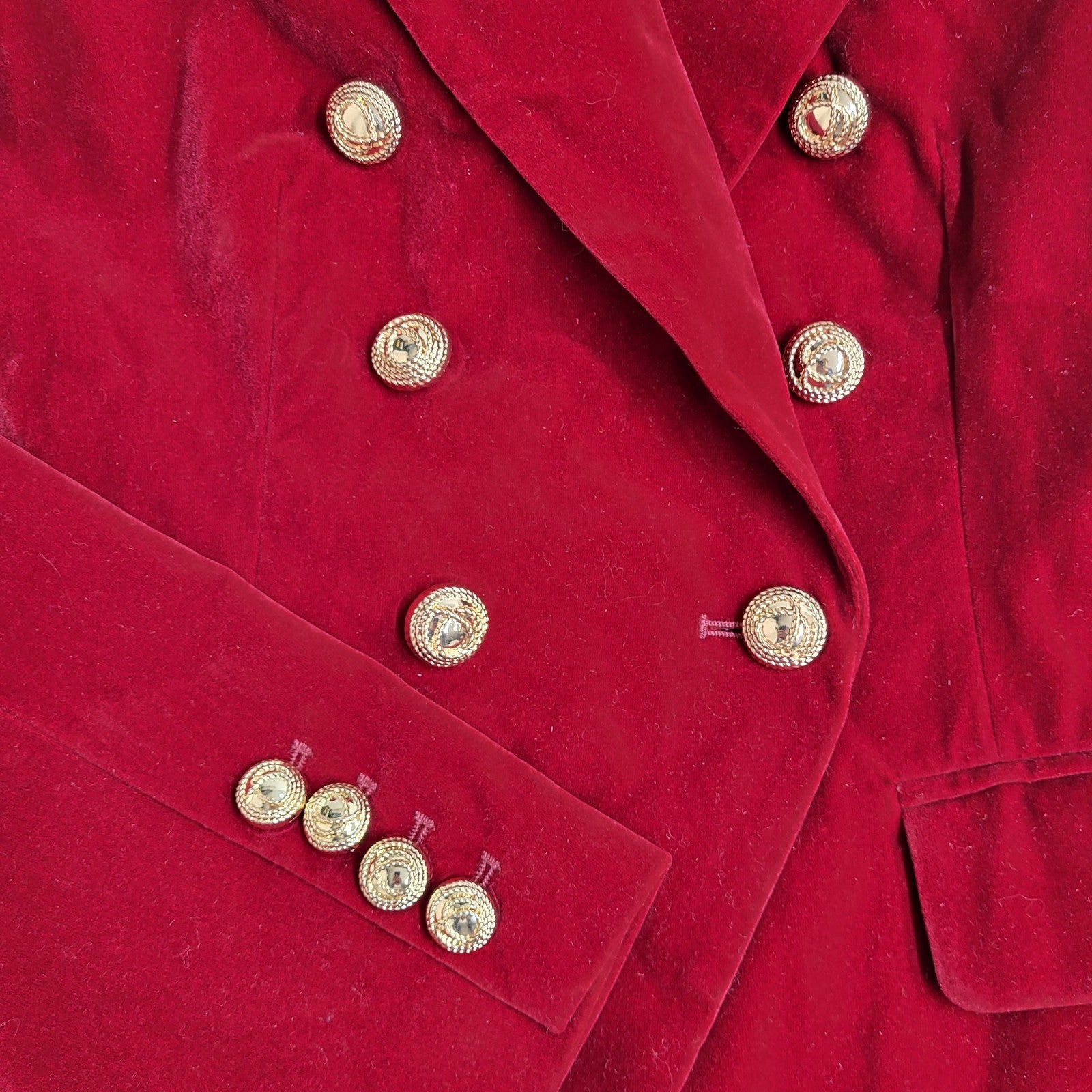 MOTF Suit Jacket Bnwt Y2k Dark Red Velvet UK Women's Size S
