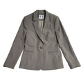 Austin Reed Suit Jacket Y2k Beige Button UK Women's Size L 12
