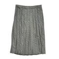 Etam Vintage 90's Black & White Pleated Midi Skirt Womens UK Size 16 W31