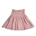 Burberry London Skirt Y2K A-Line Pink Pleated Linen Women's Uk 12 W30 (usa 8)