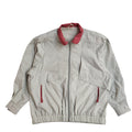 C&A Vintage 90's Cream & Pink Full Zip Jacket UK Women's Size 12