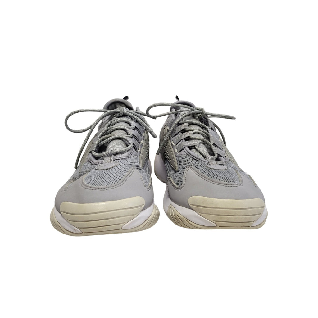 Nike Zoom Zm Air Grey Canvas Leather Trainers Uk Size 8