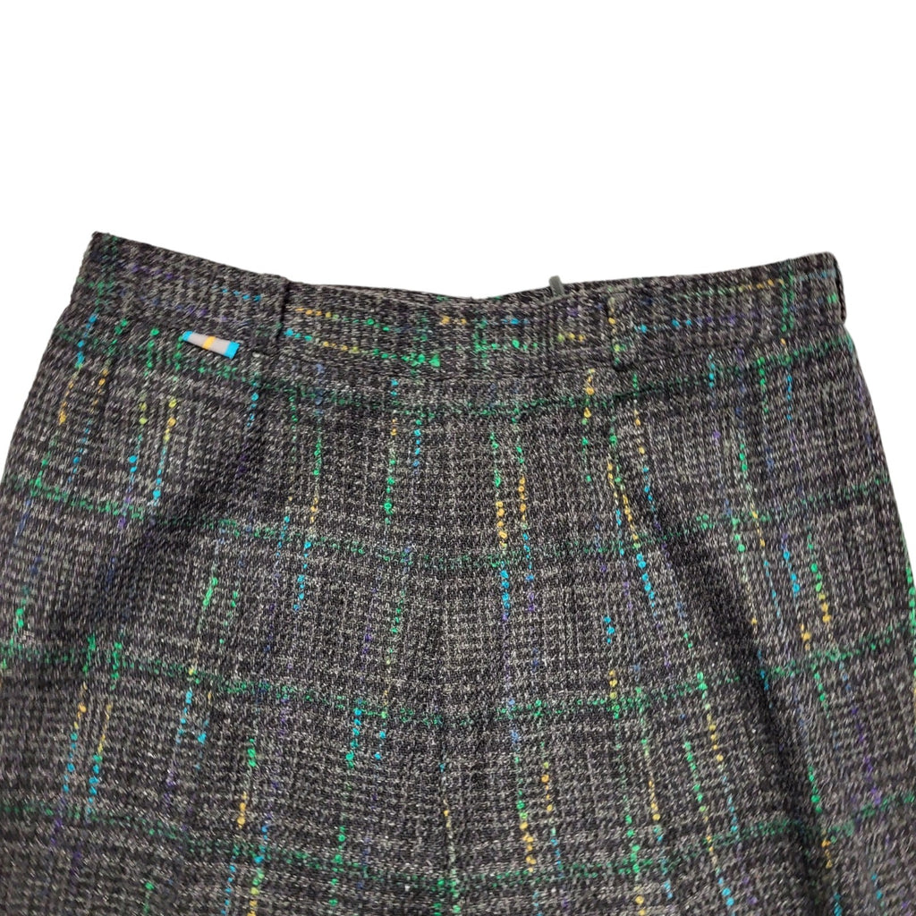 Flex Blue Plaid Wool Blend 2 Piece Suit & Trousers Uk Men's Size XL 46" W32 L32