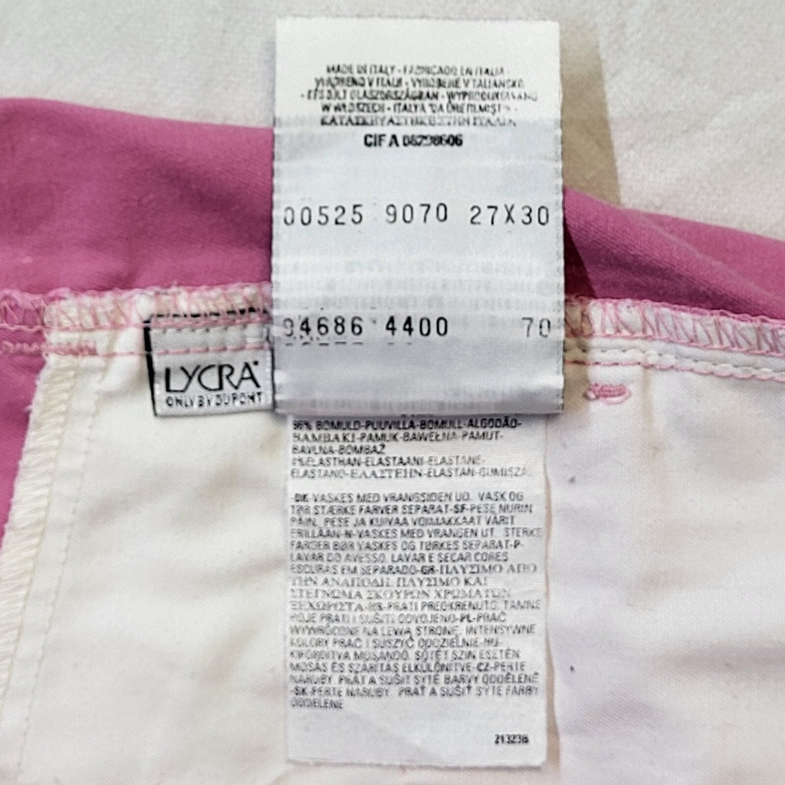 Vintage Y2K Vintage Pink Bootcut Denim Jeans Women's Size 8 W26 L30