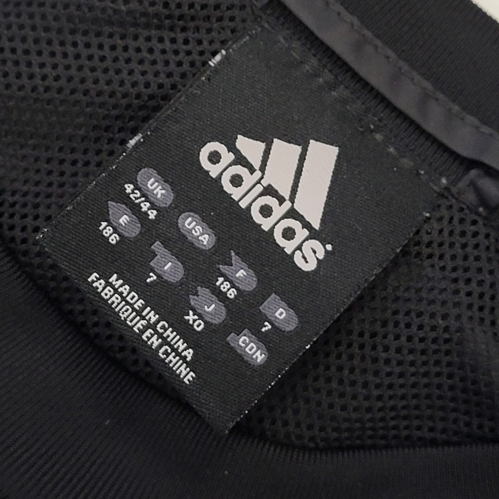 Adidas Falcons Black 90s Vintage Active Wear Sports Top Uk Men's Size XL