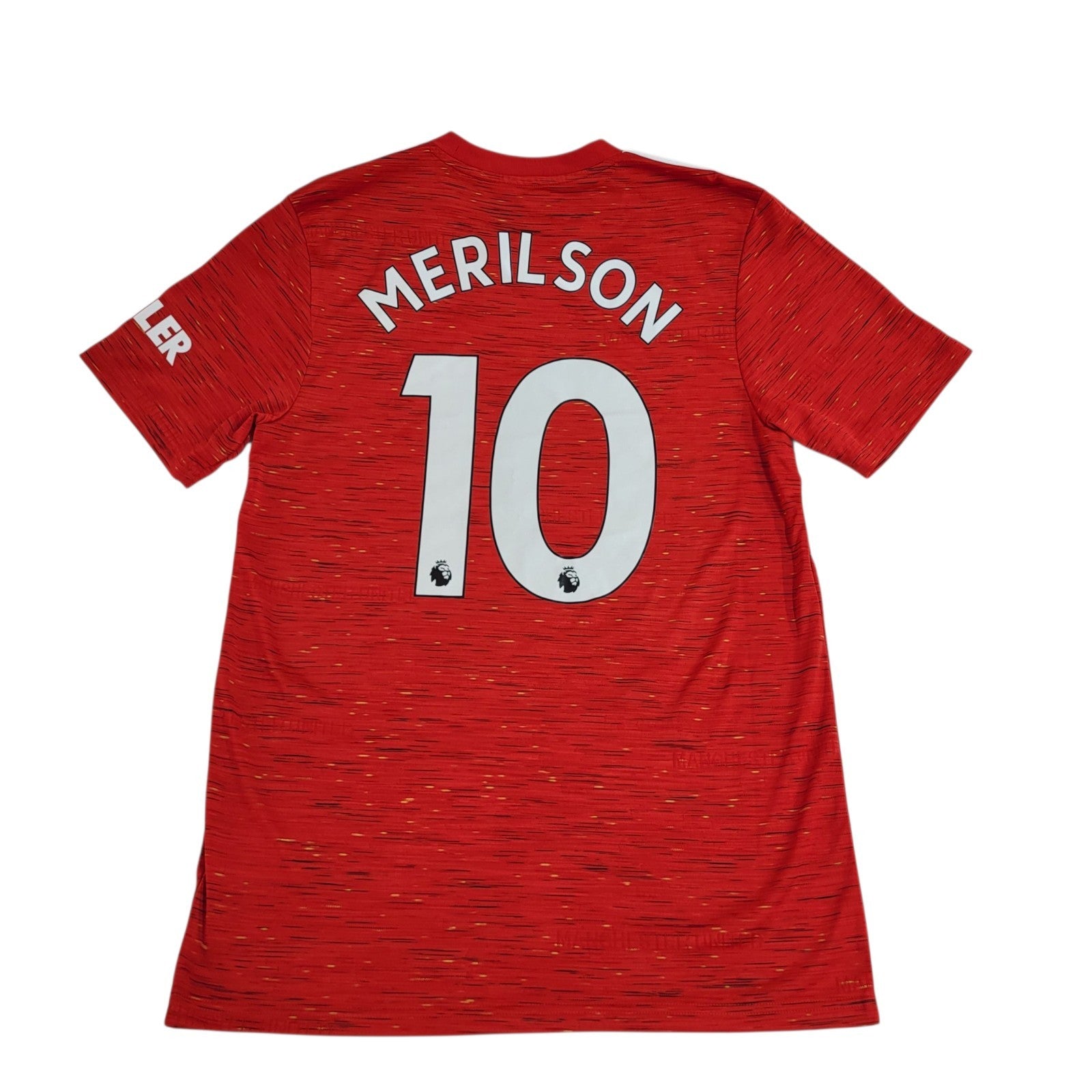 Adidas Man Utd 2020-21  Shirt Merilson No 10 Football Shirt Uk Men's Size M