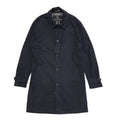 Howick VI Y2k Navy Blue Button Overcoat Uk Men's Size Medium