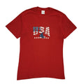 Usa Old Mill Red Vintage 90s Short Sleeve T-Shirt Uk Men's XL