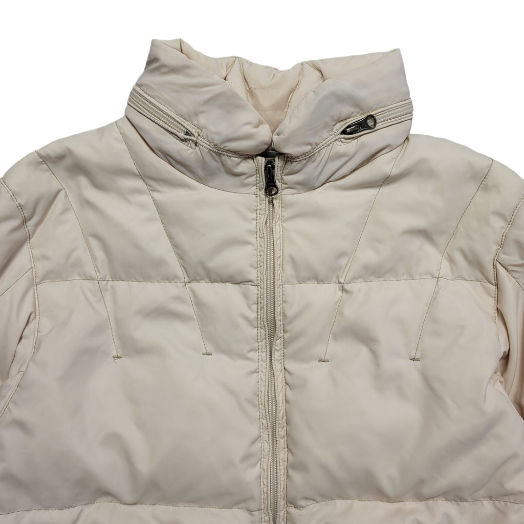 Napapijri Pink Zipped Quilted Puffer Jacket Uk Women's Size M