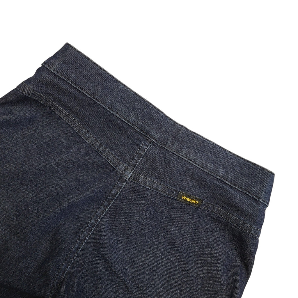 Wrangler 90s Dark Blue Wide Leg Denim Jeans Uk Women's Size 10 W28 L30