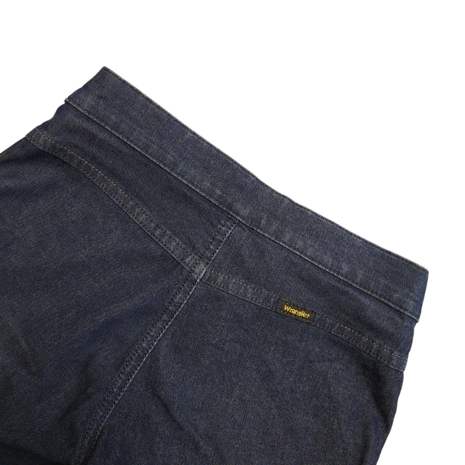 Wrangler 90s Dark Blue Wide Leg Denim Jeans Uk Women's Size 10 W28 L30
