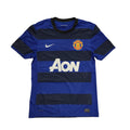 Nike Manchester United FC Blue No.10 Prav Football Shirt Uk Men's Size M