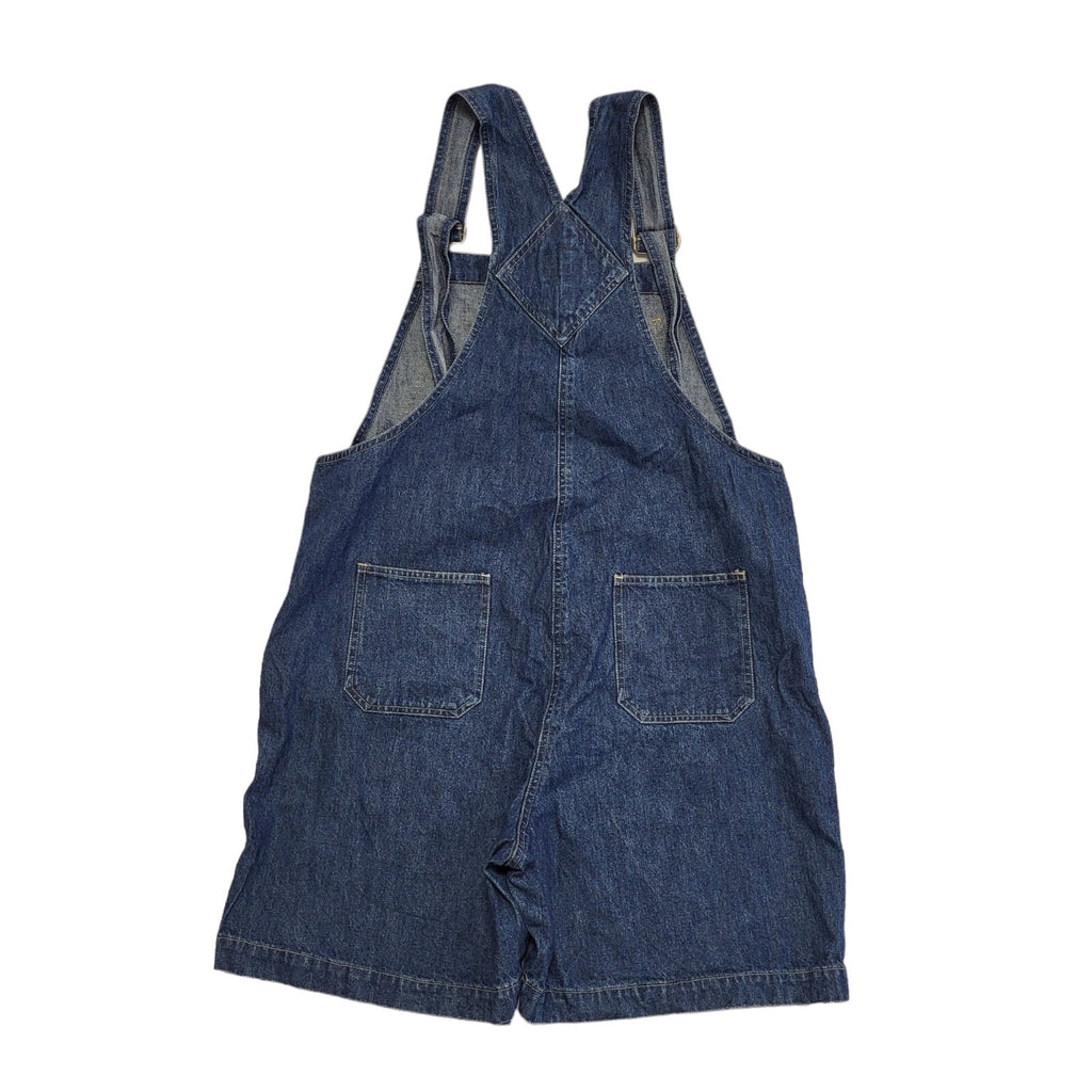 The Trader Dark Blue Strapped Denim Dress Uk Women's 12 W30