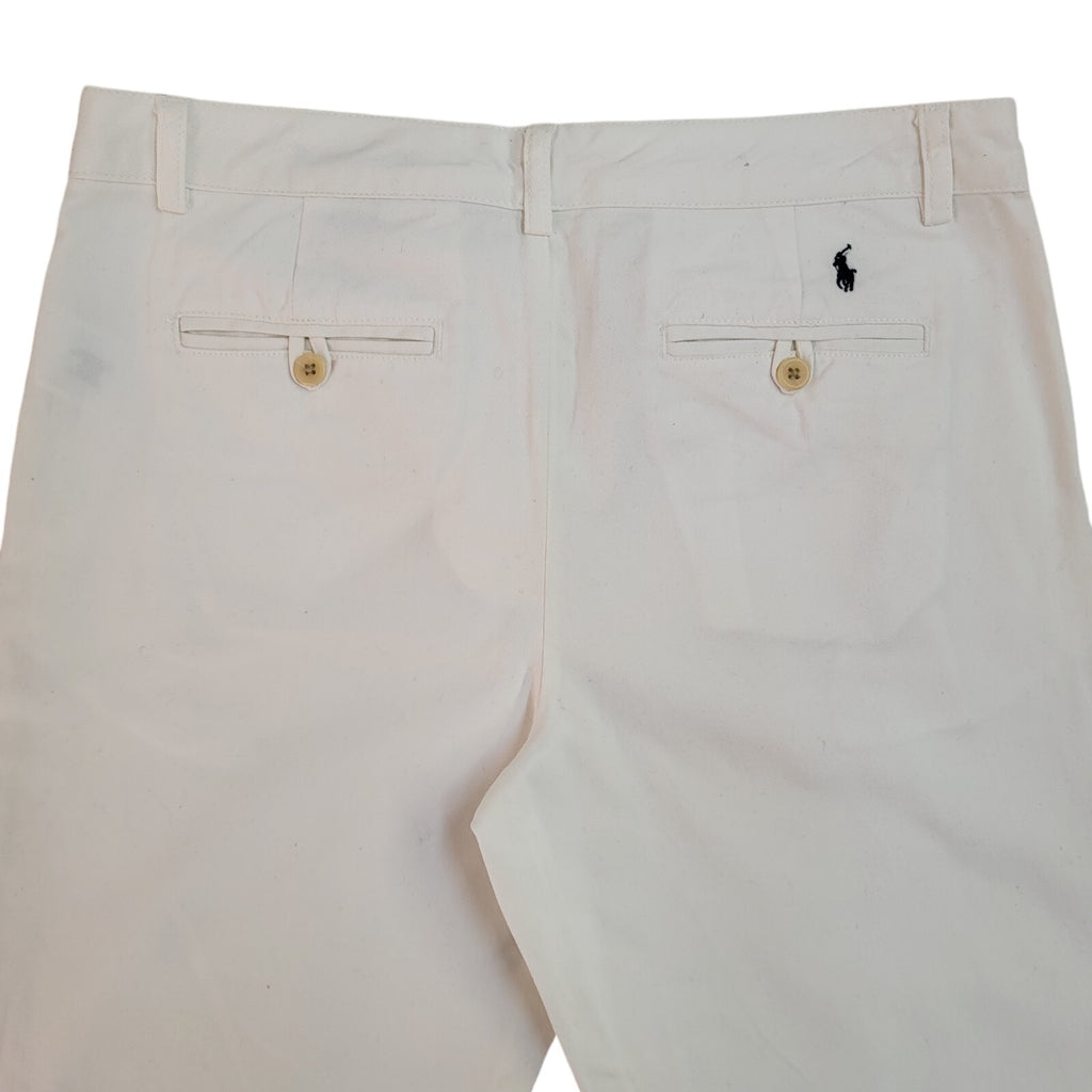 Polo Ralph Lauren Vintage 90's White Tapered Trousers Boys XL  W30 L34