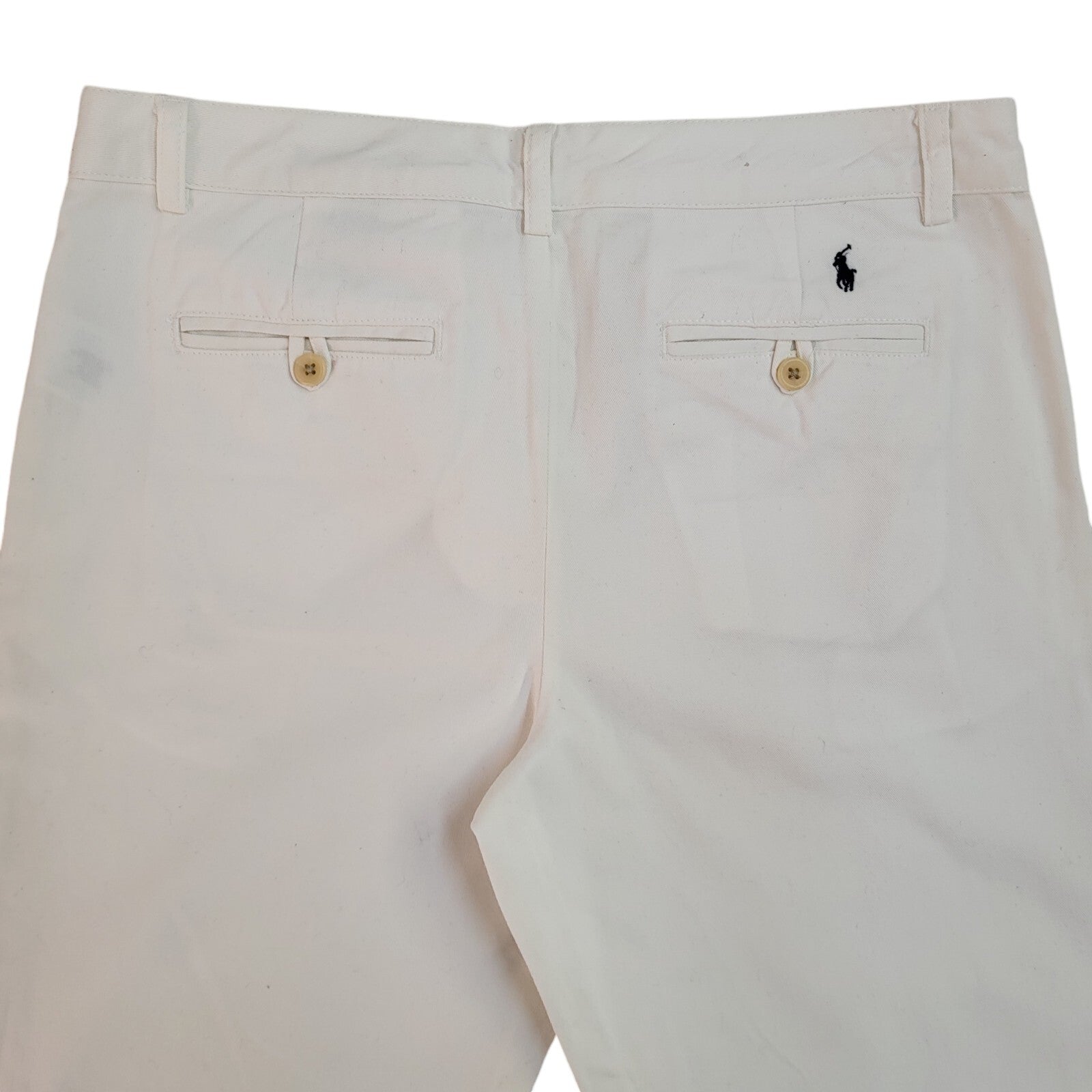 Polo Ralph Lauren Vintage 90's White Tapered Trousers Boys XL  W30 L34