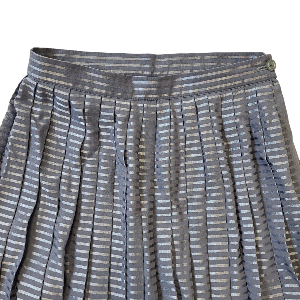 Your Sixth Sense C&A 80's Vintage High Waist Grey Skirt  W24