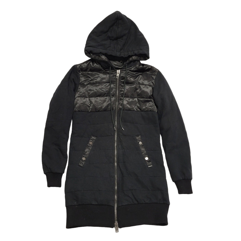 Diesel Black Zipped Hooded Jacket Uk Women's Size 10