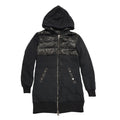 Diesel Black Zipped Hooded Jacket Uk Women's Size 10