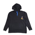 Mickey & Friends Black Pullover Over-sized Sweatshirt Hoodie UK Women's Size XL