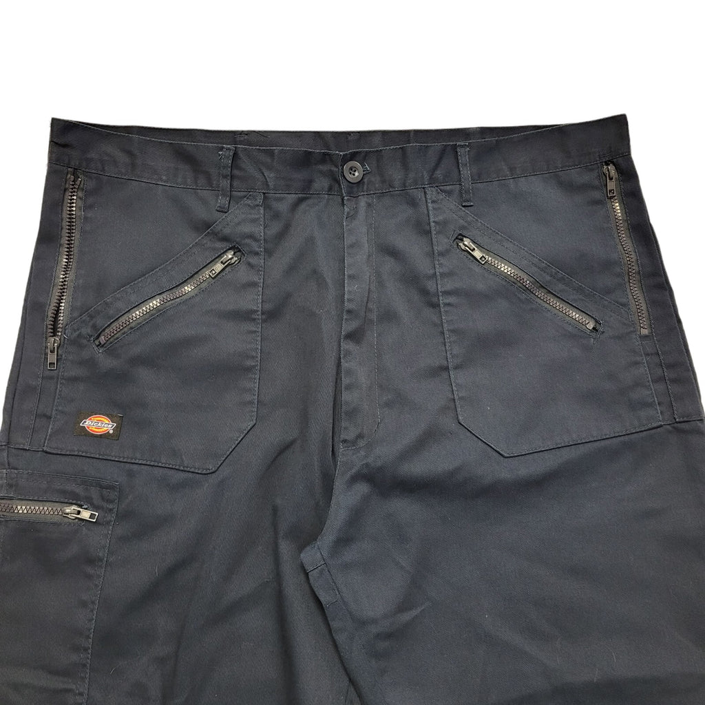 Dickies Blue Straight Leg Trousers Men's 42T UK Size 4XL W42 L34