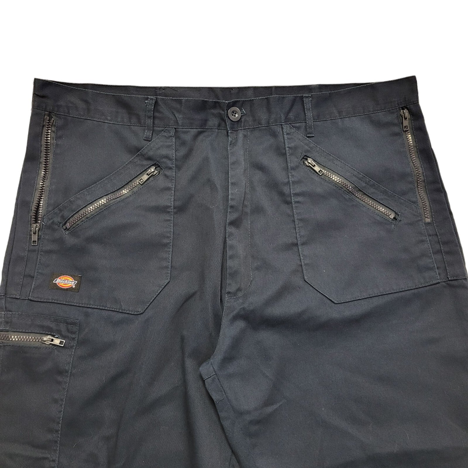 Dickies Blue Straight Leg Trousers Men's 42T UK Size 4XL W42 L34